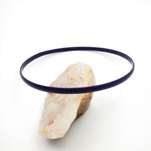 Black Gothic slider‎ bracelet B1507